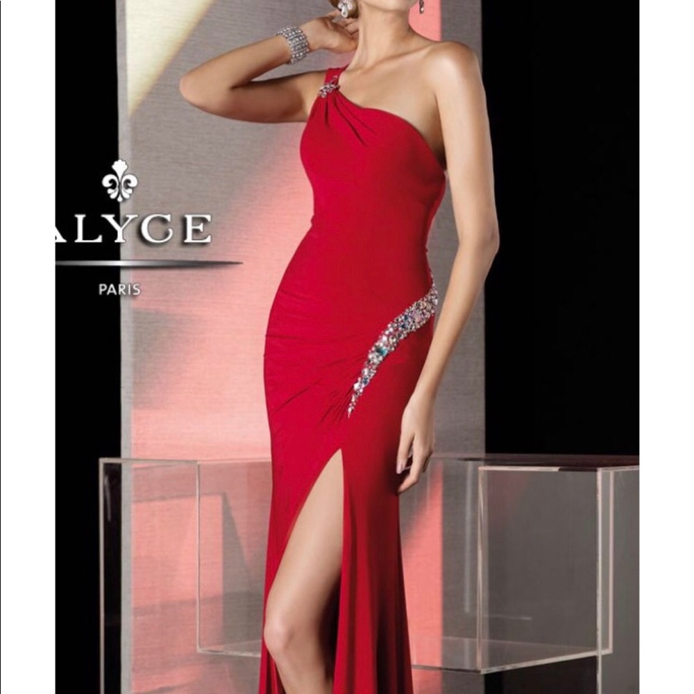 Alyce Paris Red Prom Dress